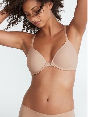 Reveal Everyday Essential Lace Front-Close Underwire Bra, 30 DDD